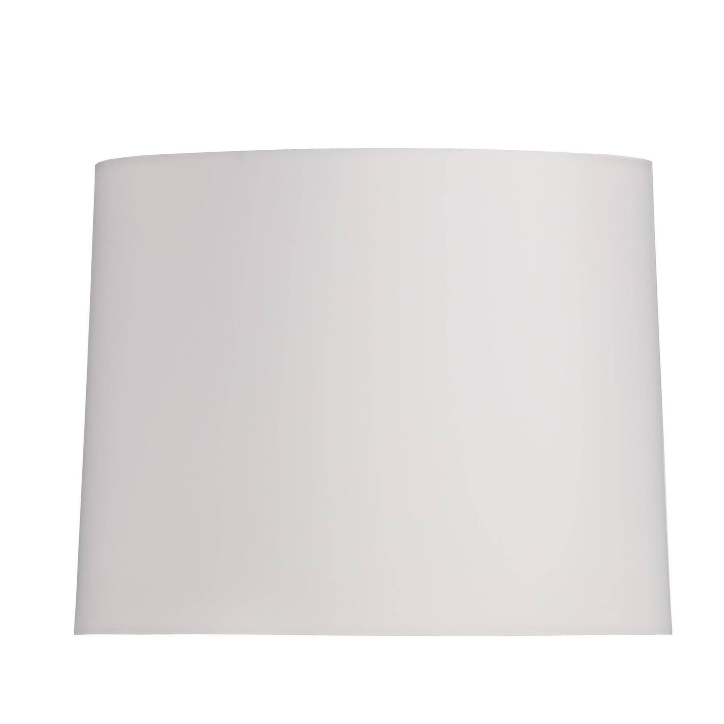 White lampshade on a white background