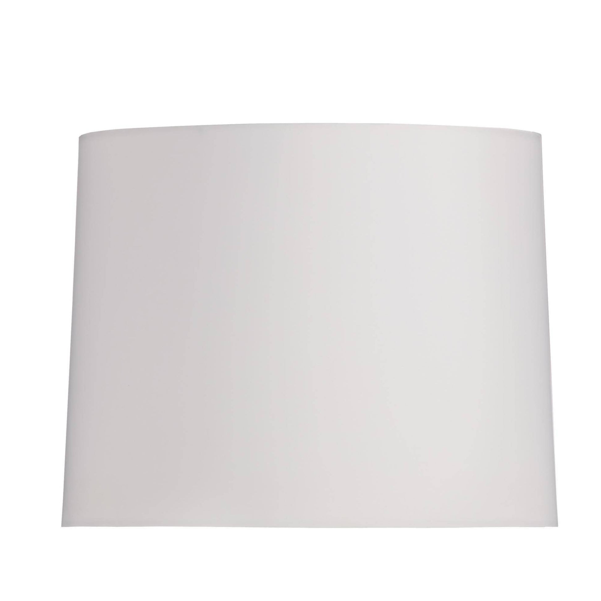 White lampshade on a white background