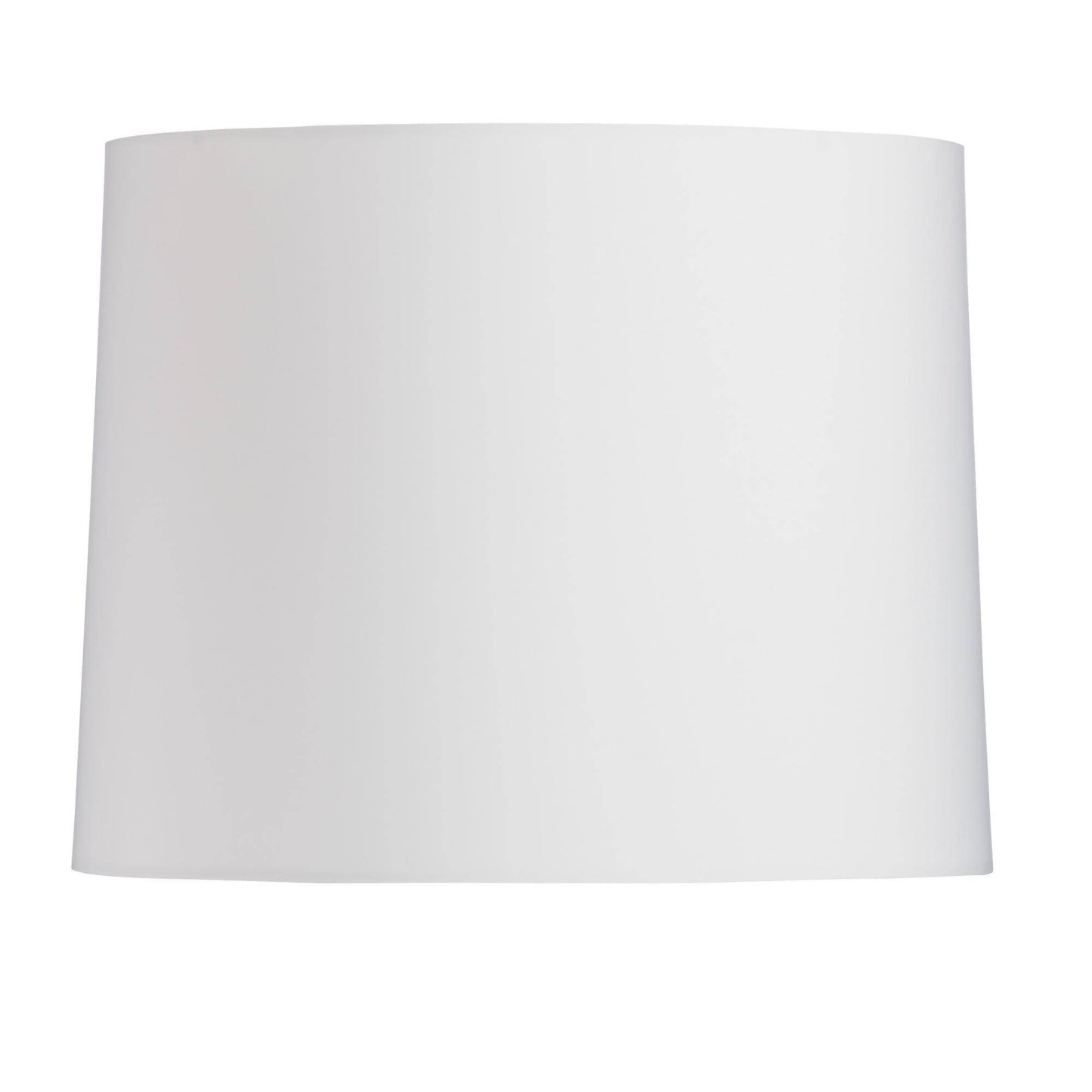 White lampshade on a white background
