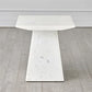 Aero Side Table in Banswara White Marble