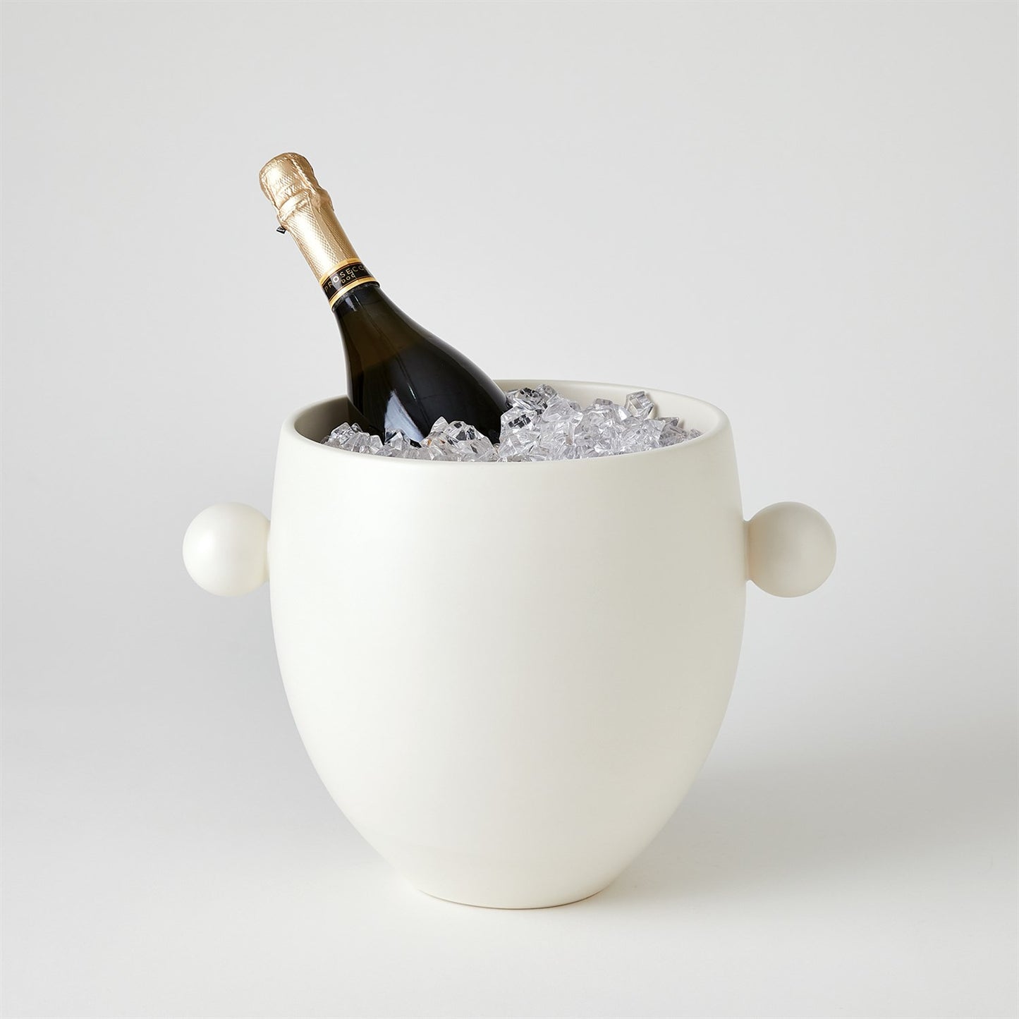 global views ball handled set ice bucket