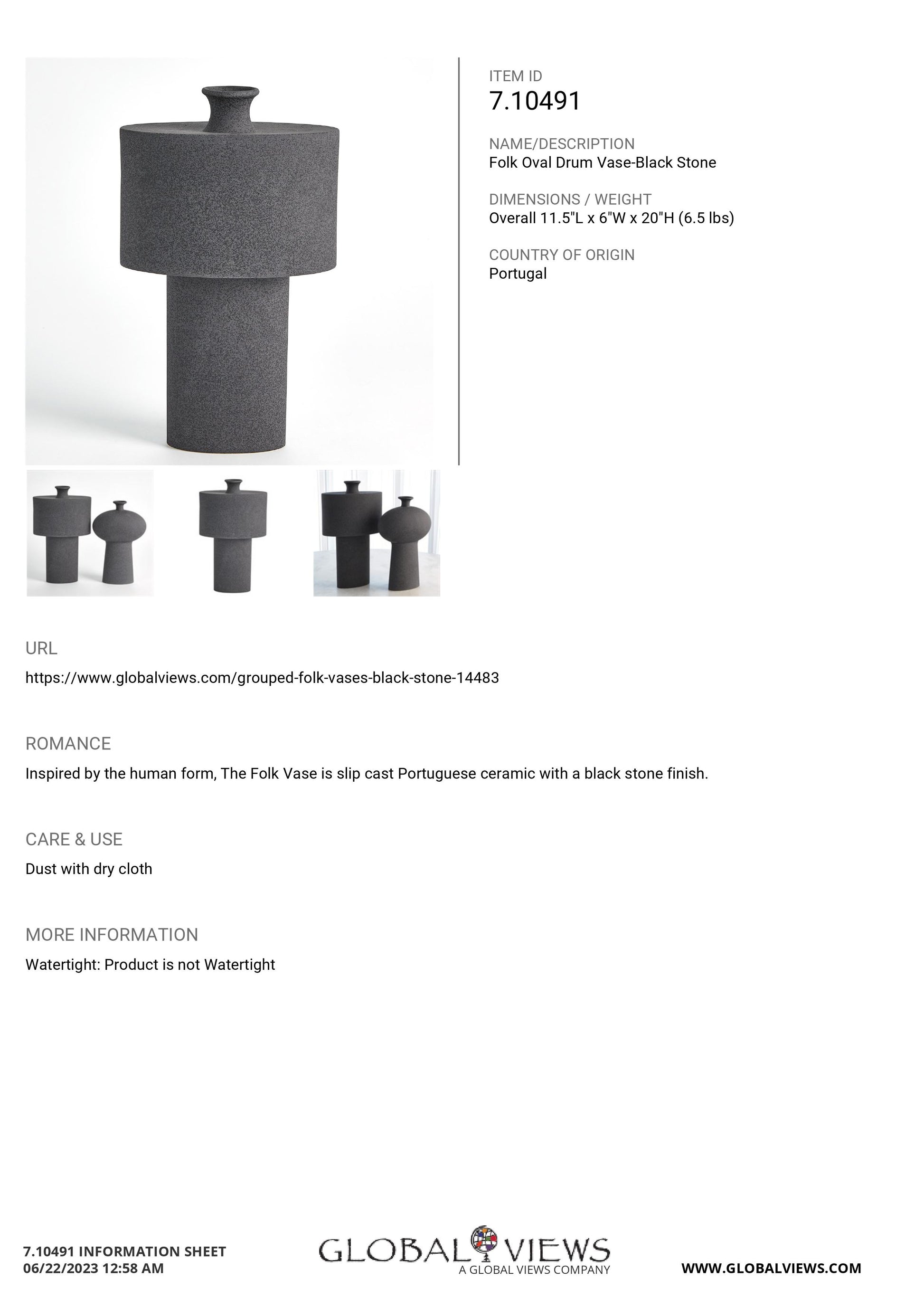 global views folk vases black tearsheet 2