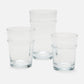 clear drinkware