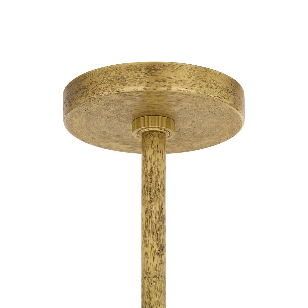 Wooden pendant light fixture on a white background