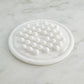 Augustus Alabaster Solitaire Game Set White
