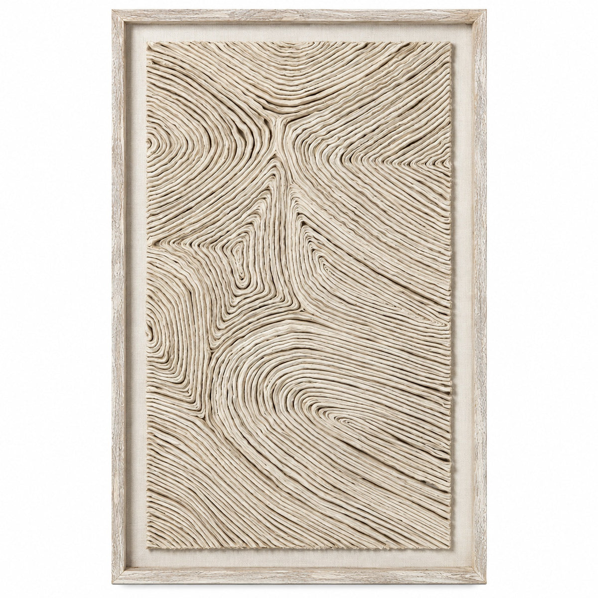 Harlowe Wall Decor Rectangle White