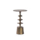accent table in brass