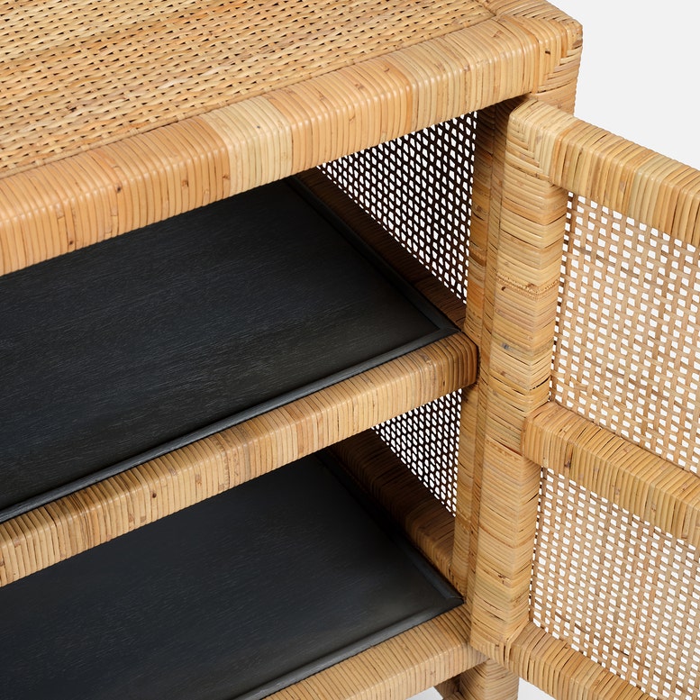 Isla Buffet Natural Peeled Rattan - multiple options