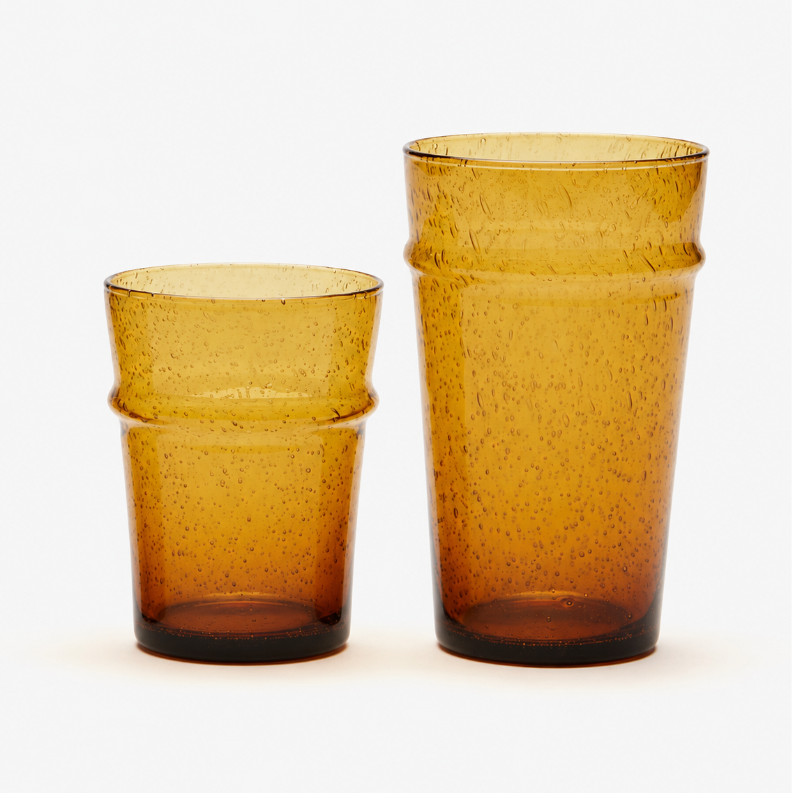 amber glasses