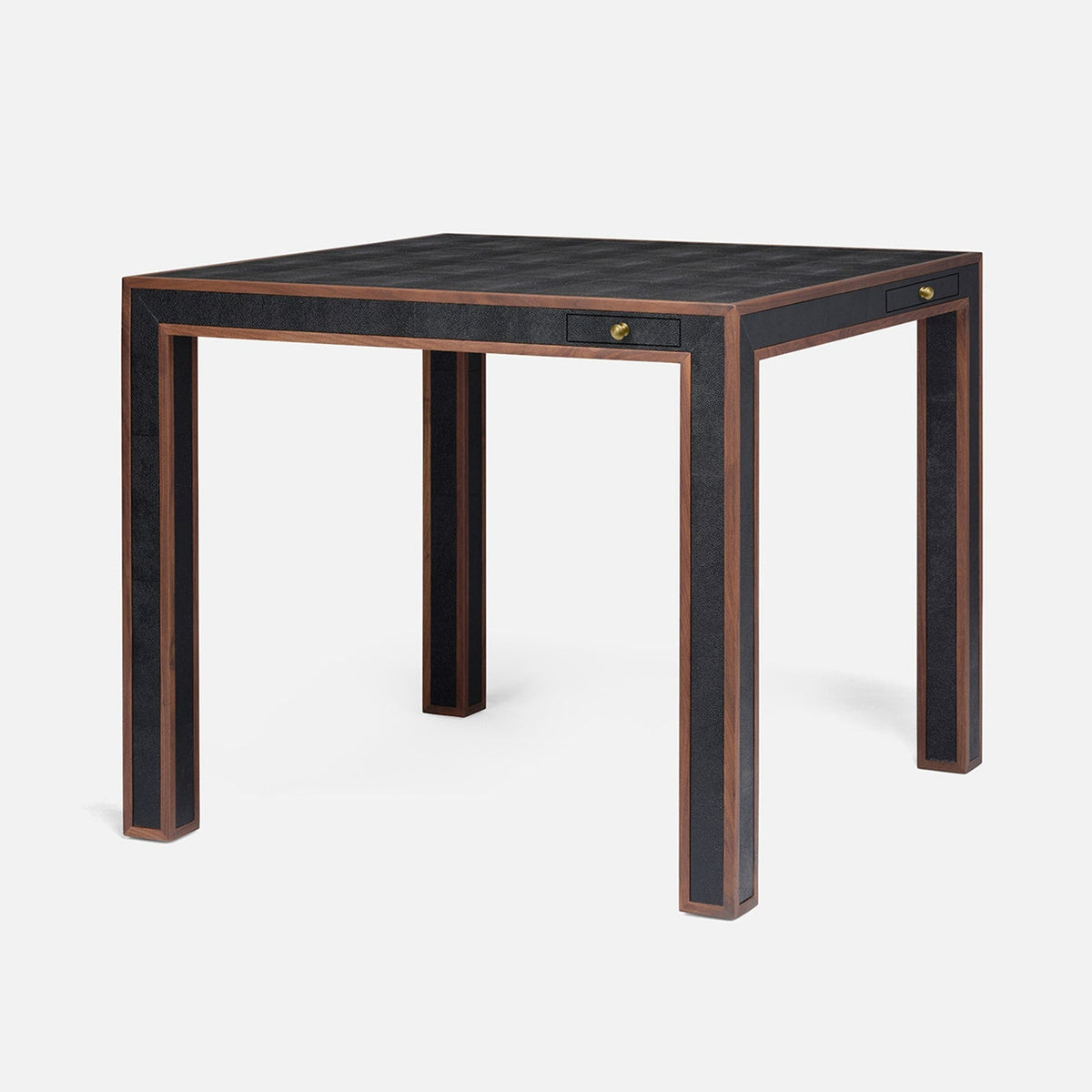 Made Goods Kennedy Game Table Black Shagreen – CLAYTON GRAY HOME