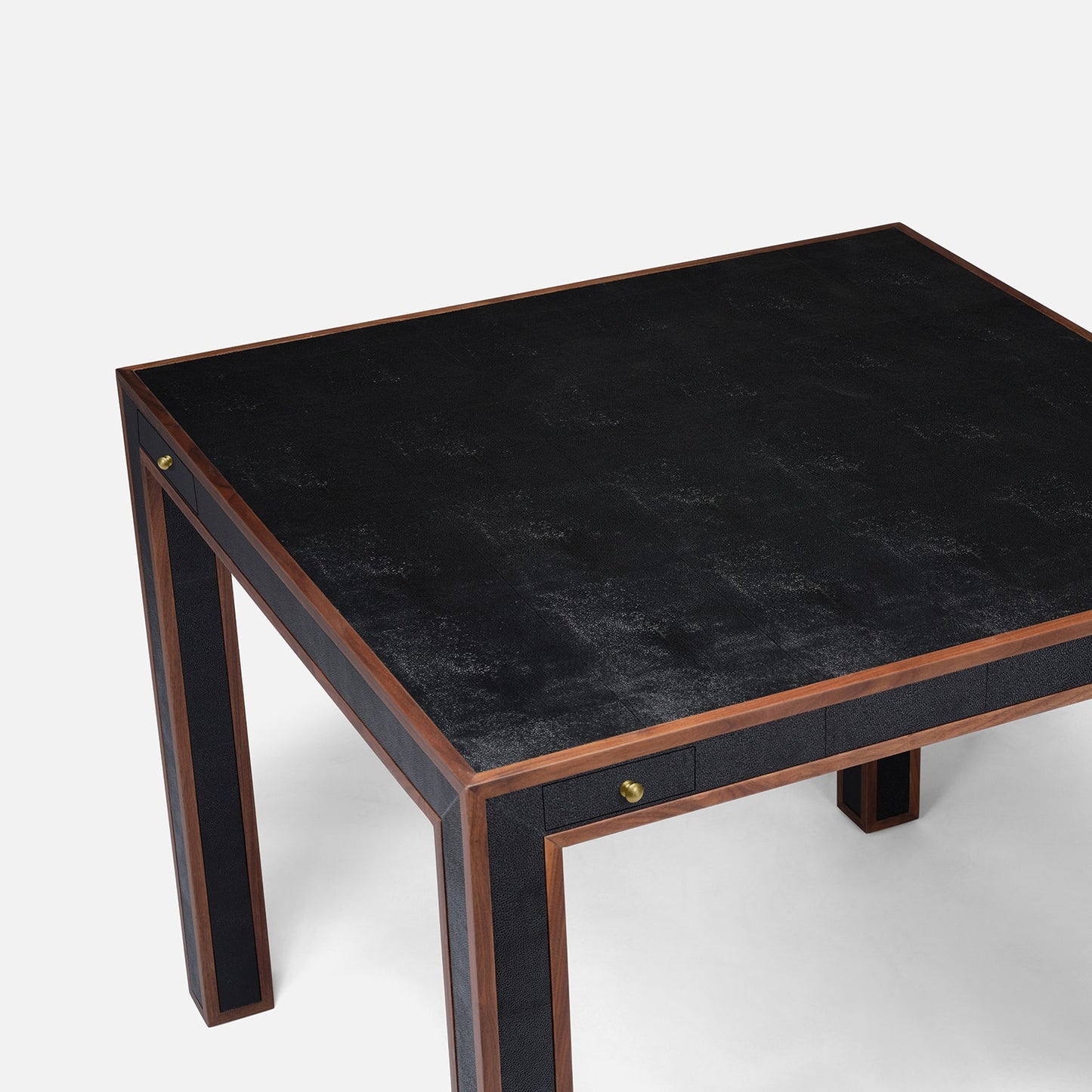 Kennedy Game Table Black Shagreen