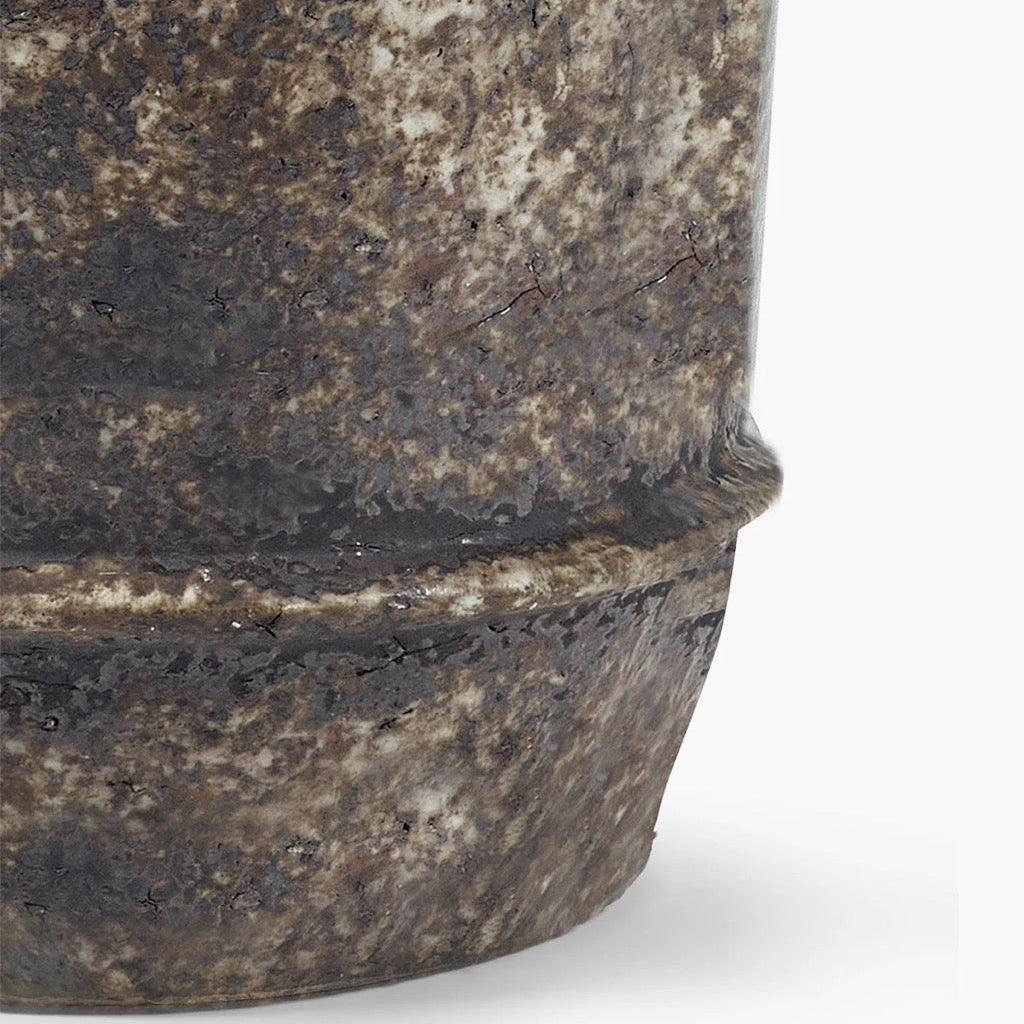 Planter Dark Brown Dune Large