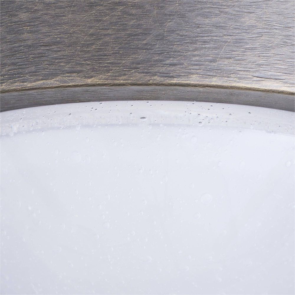 Close-up of a wooden surface and concrete floor