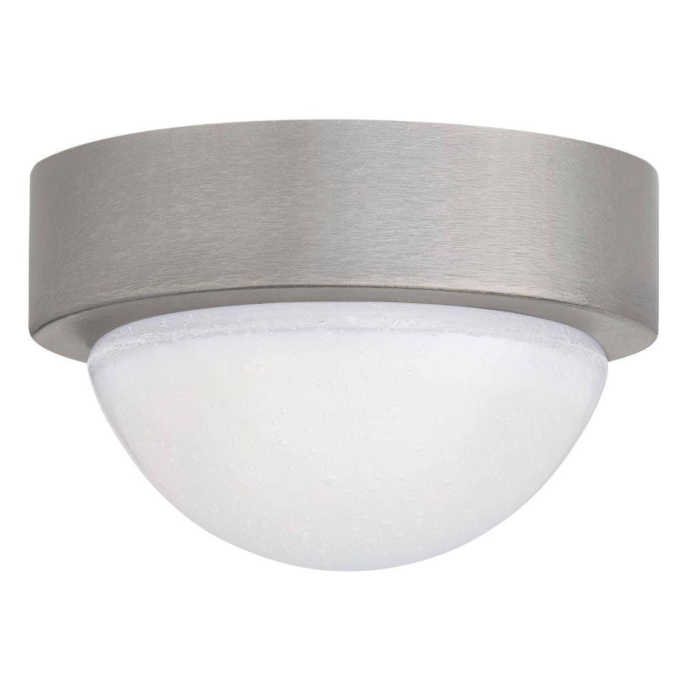 Ceiling light fixture with gray shade and white glass on a white background