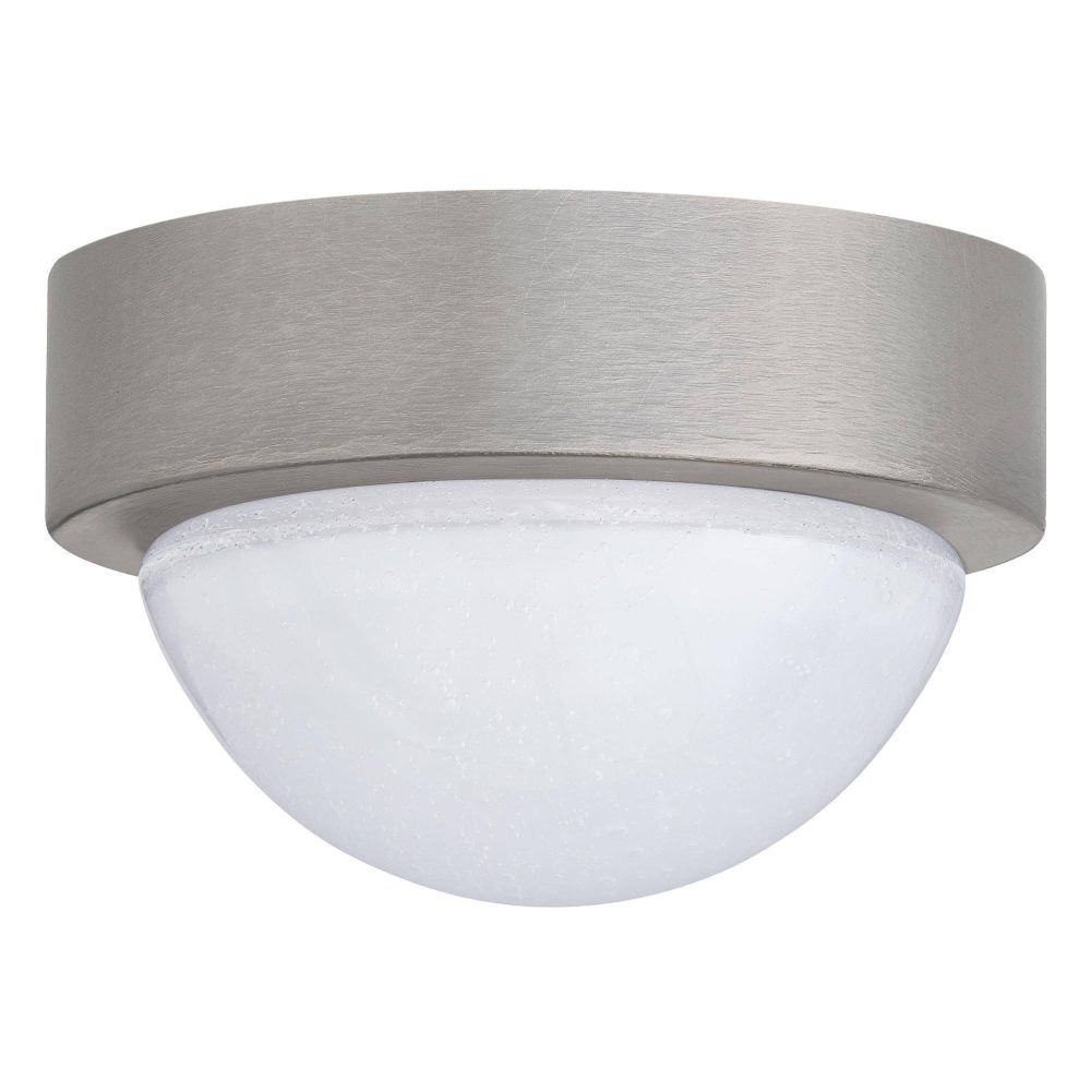 Ceiling light fixture with gray shade and white diffuser on a white background