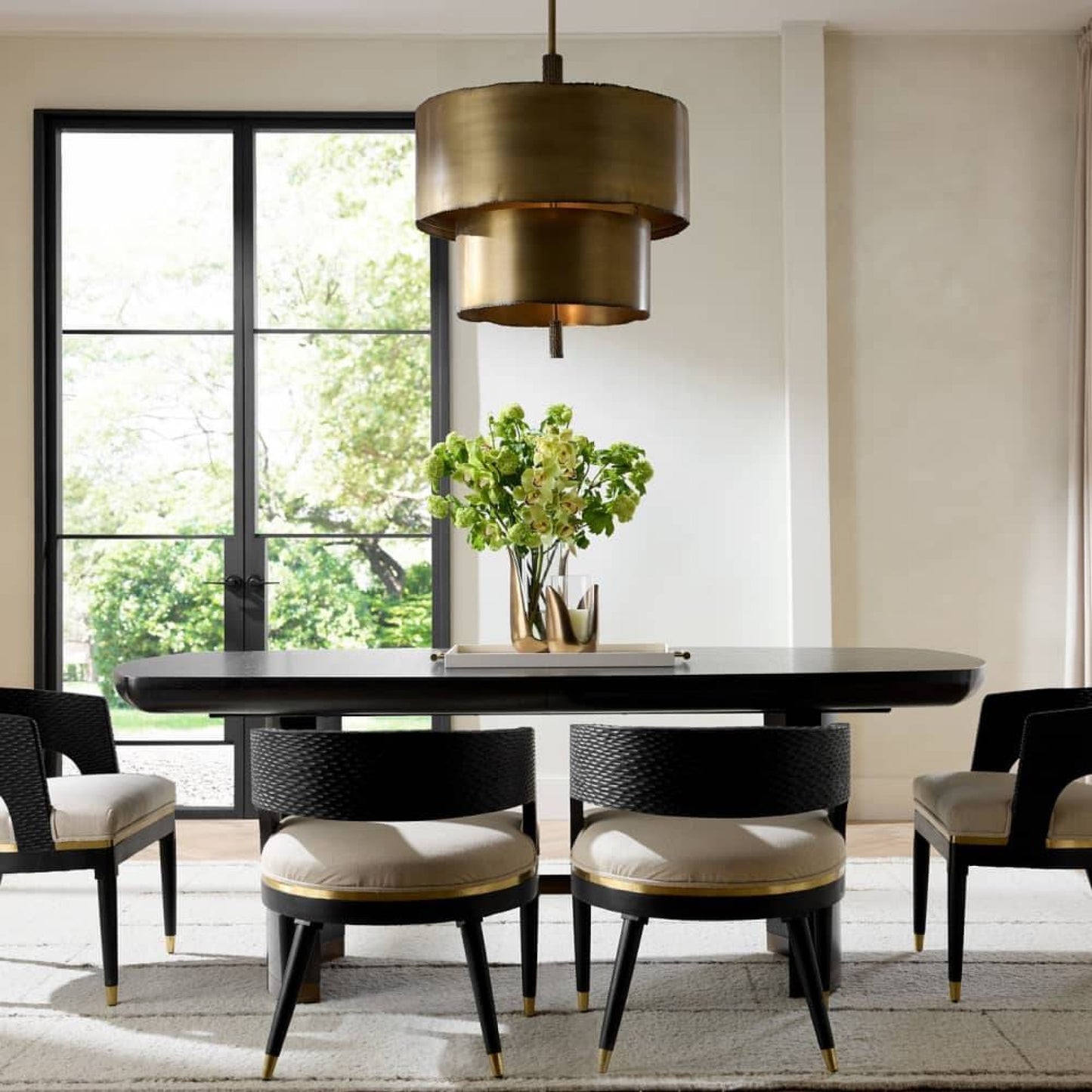 Leonardo Chandelier Antique Brass