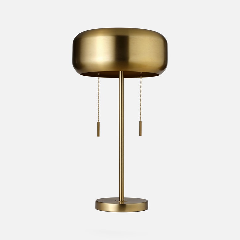 Makoa Lamp Gold Plated Iron