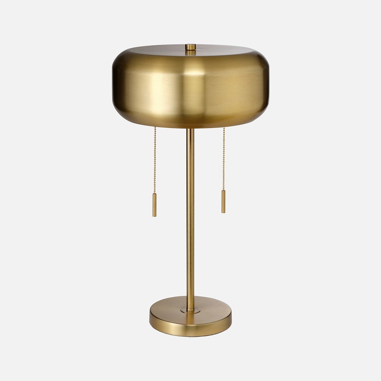 Makoa Lamp Gold Plated Iron