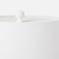 white ceramic table lamp finial
