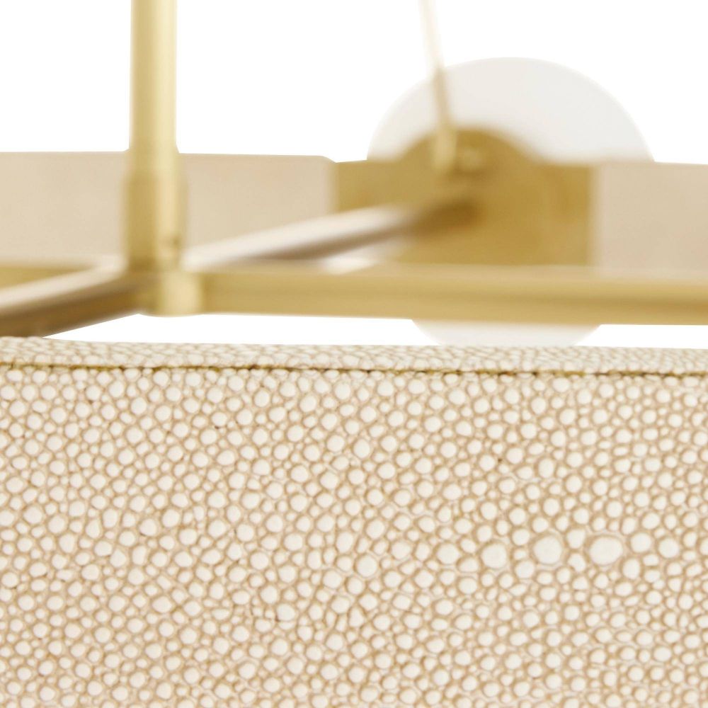 Close-up of a textured beige surface with a blurred background