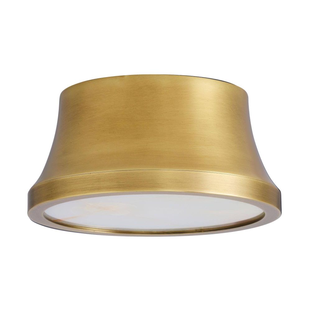 Louisa Flush Mount Antique Brass
