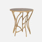 made goods aldrich side table gold
