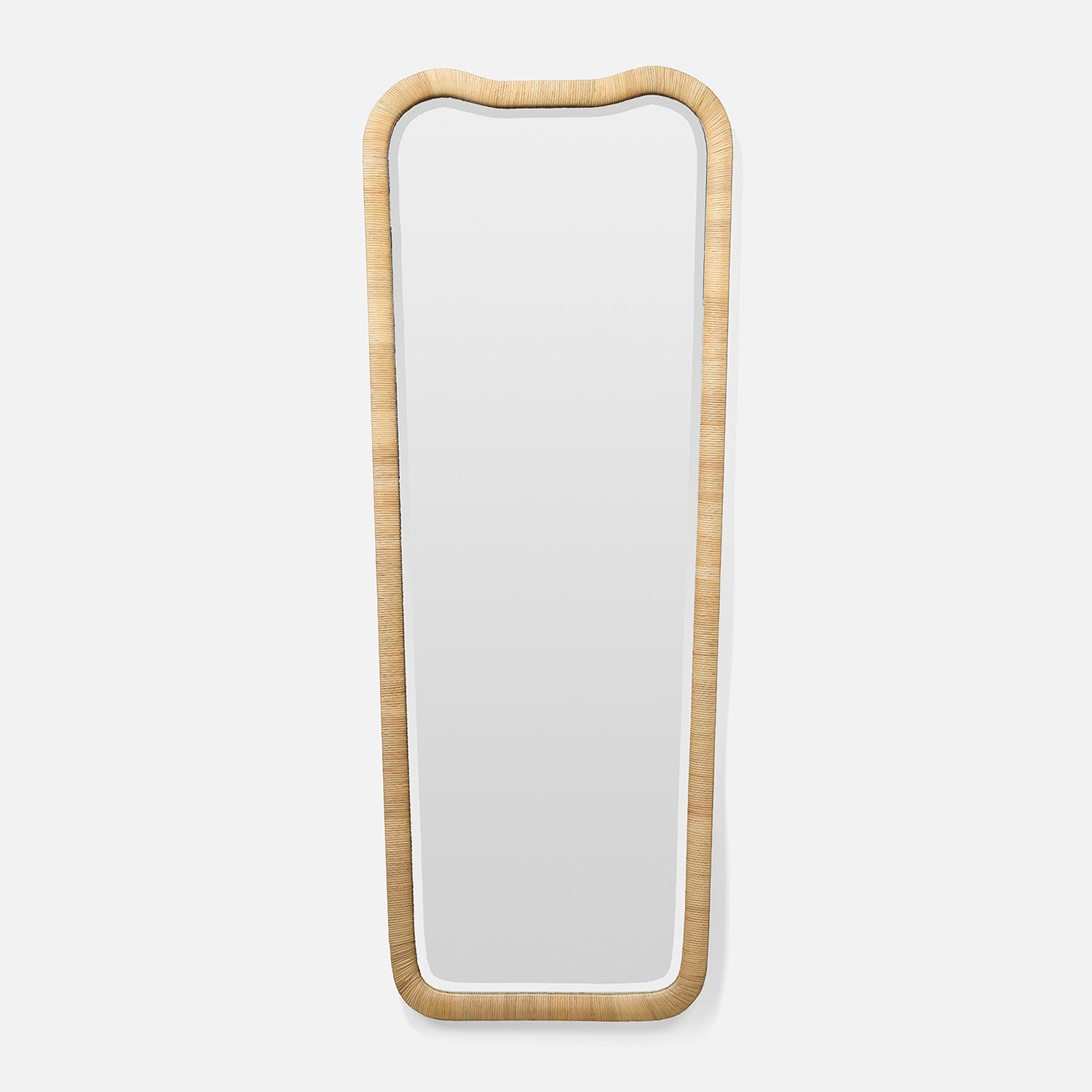 made goods anela floor mirror natural