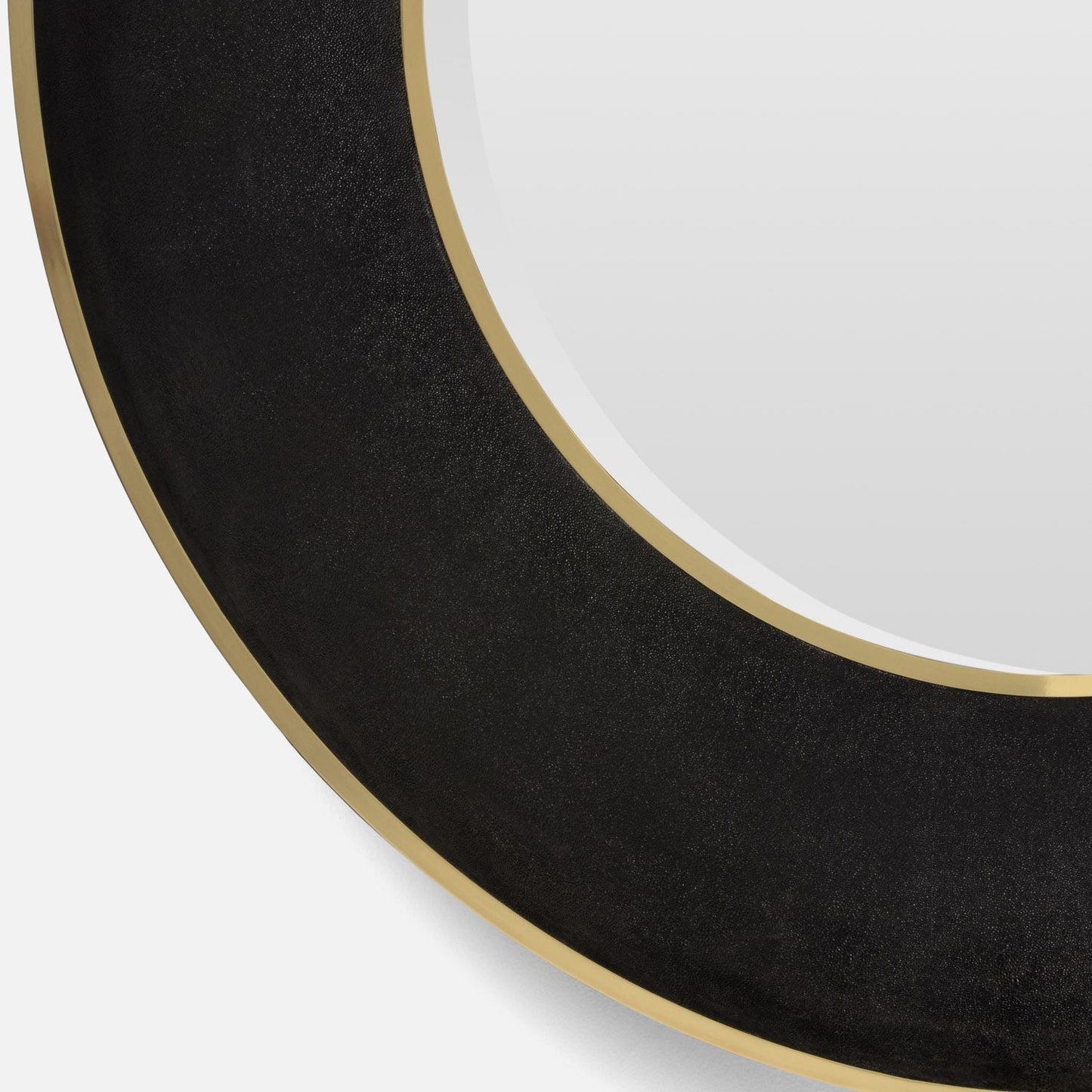made goods armond mirror 50 inch black and gold bottom