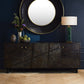 made goods armond mirror 50 inch black and gold styled