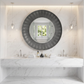 armond cool gray silver mirror made goods
