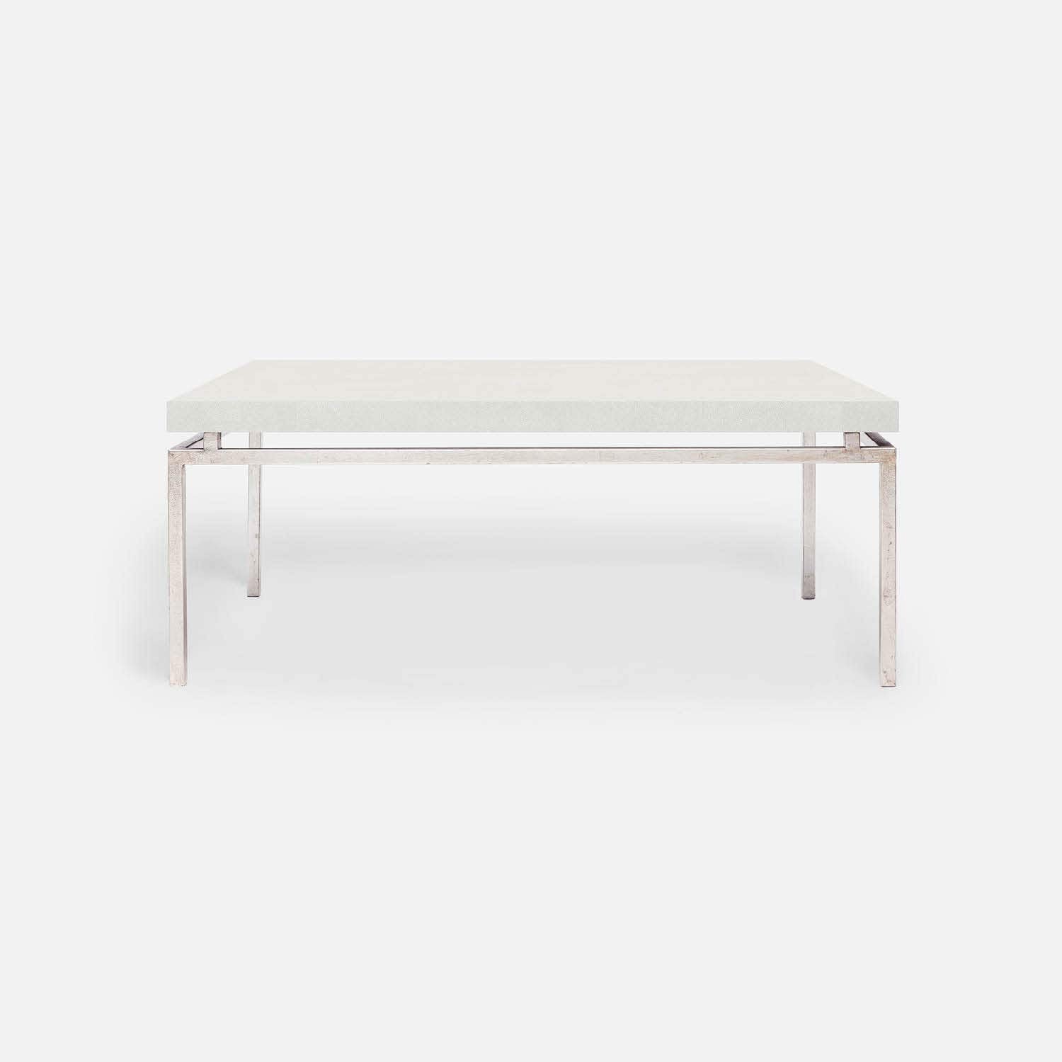 made goods benjamin coffee table silver small