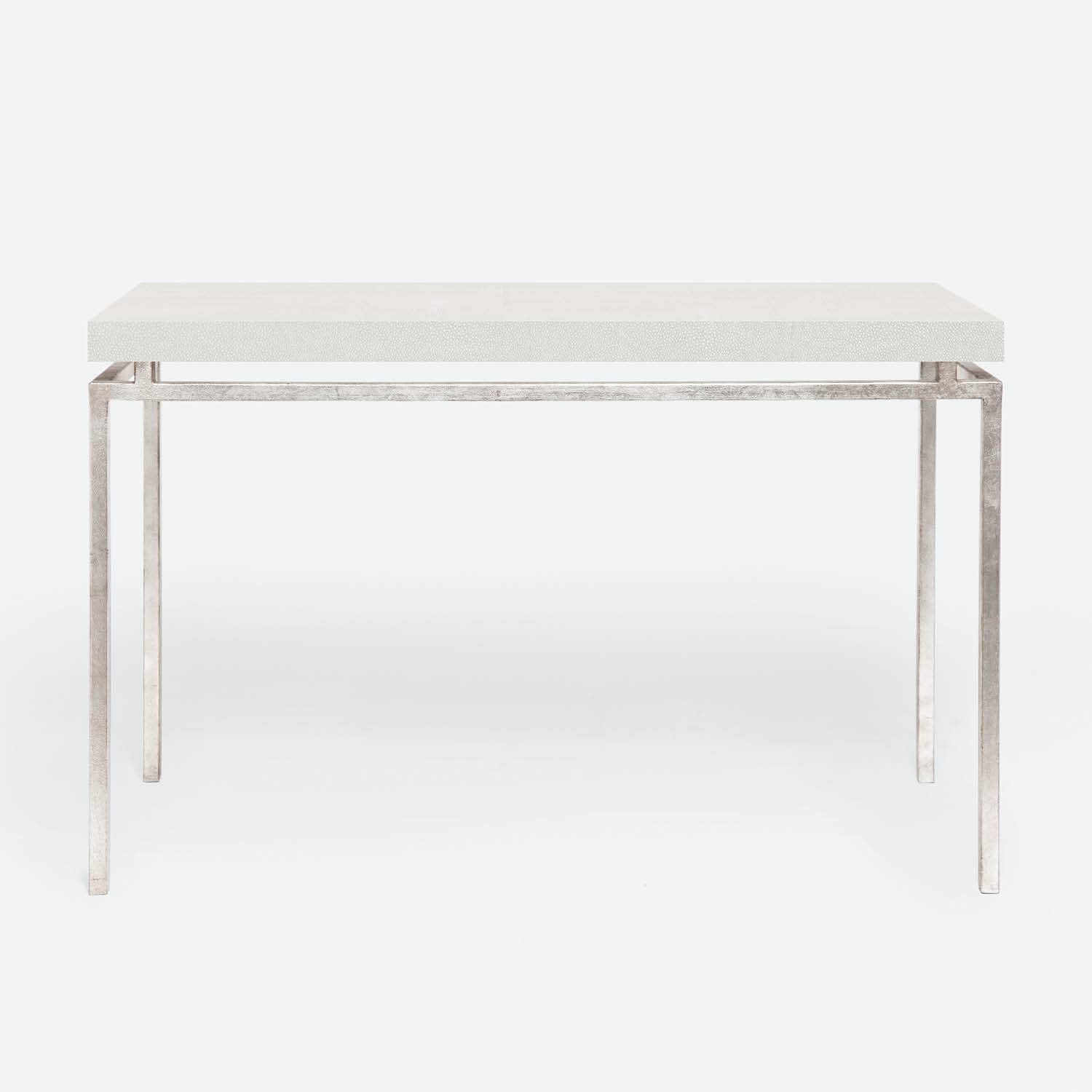 made goods benjamin console silver wide 60