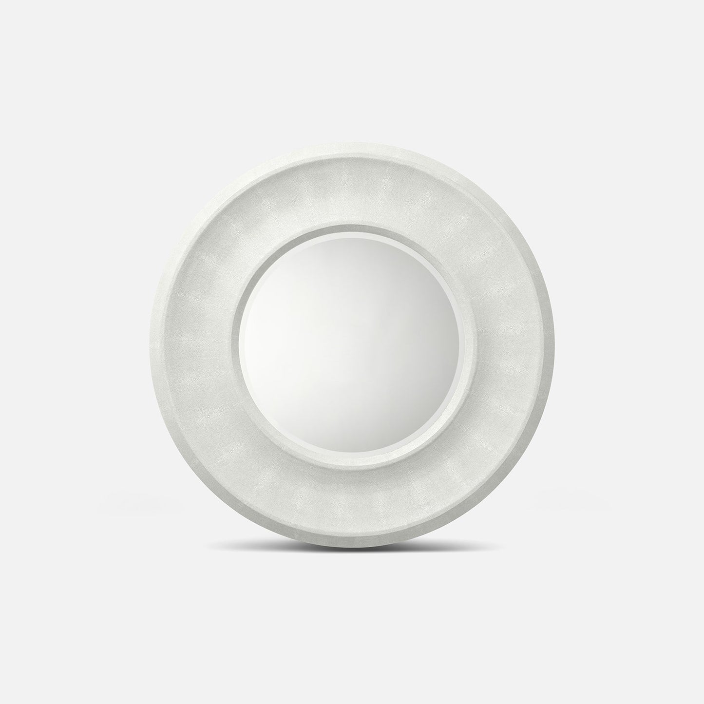 Blaise Mirror Blanc Faux Shagreen - multiple options