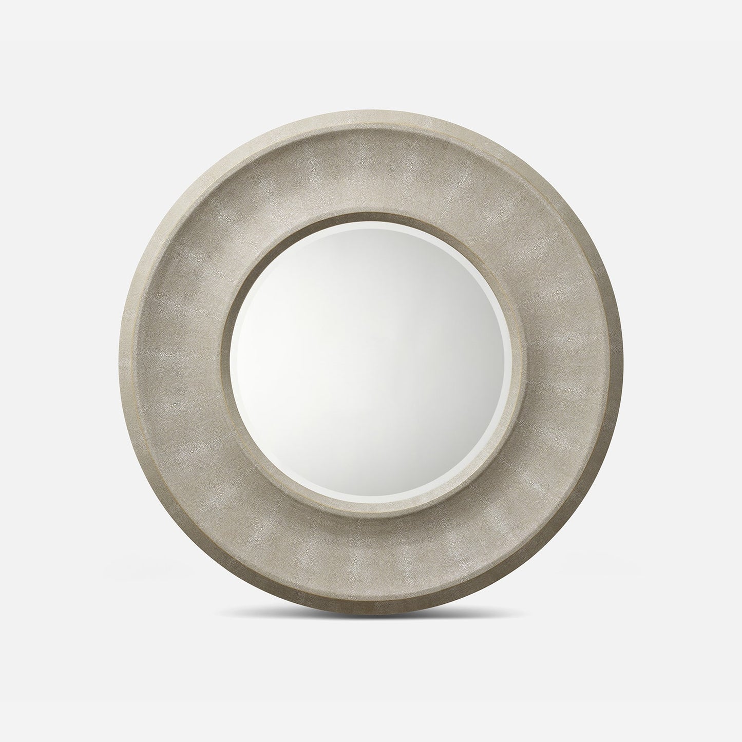 Blaise Mirror Sand Faux Shagreen - multiple options