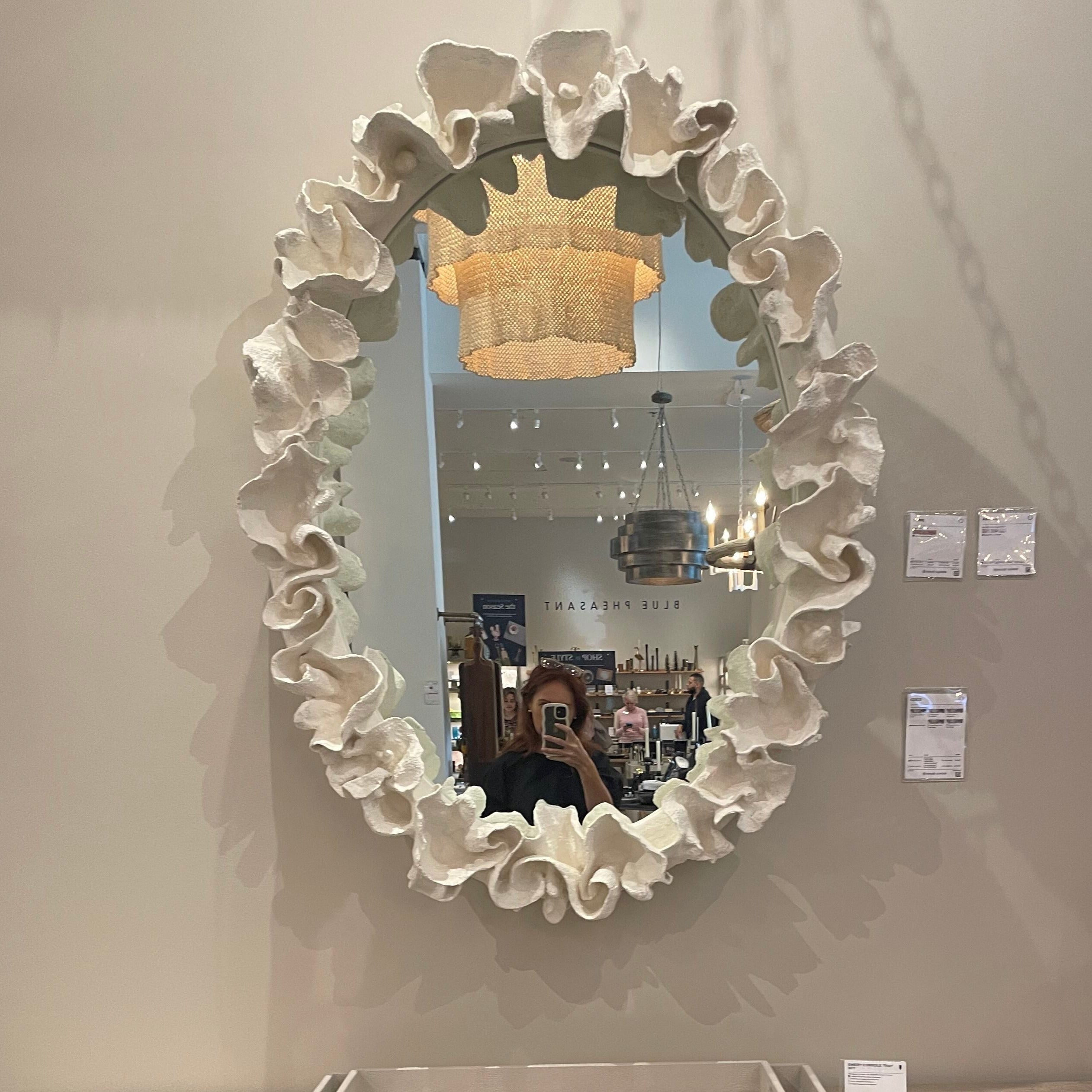 Made Goods Coco Mirror White Faux Coral – CLAYTON GRAY HOME