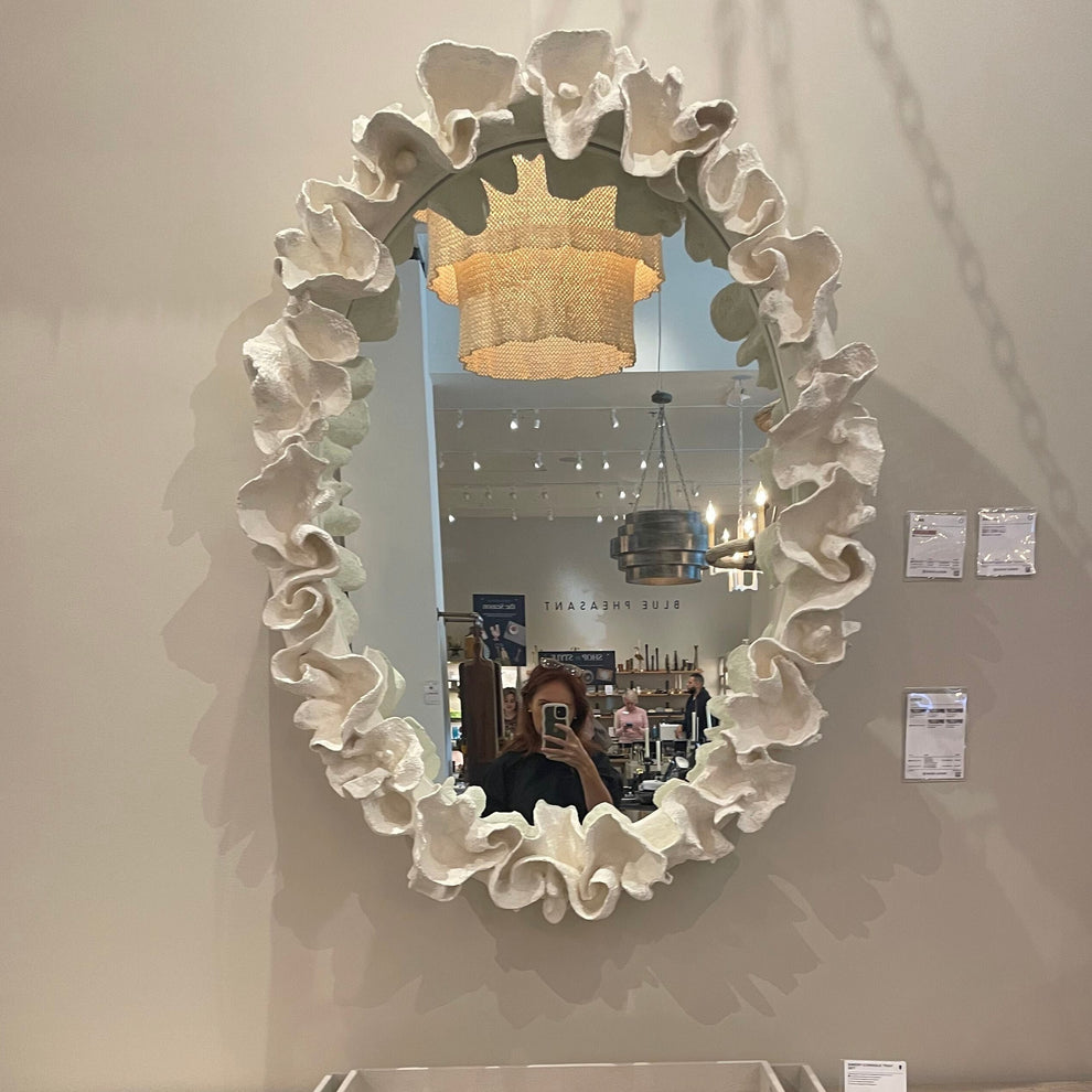 Made Goods Coco Mirror White Faux Coral – CLAYTON GRAY HOME