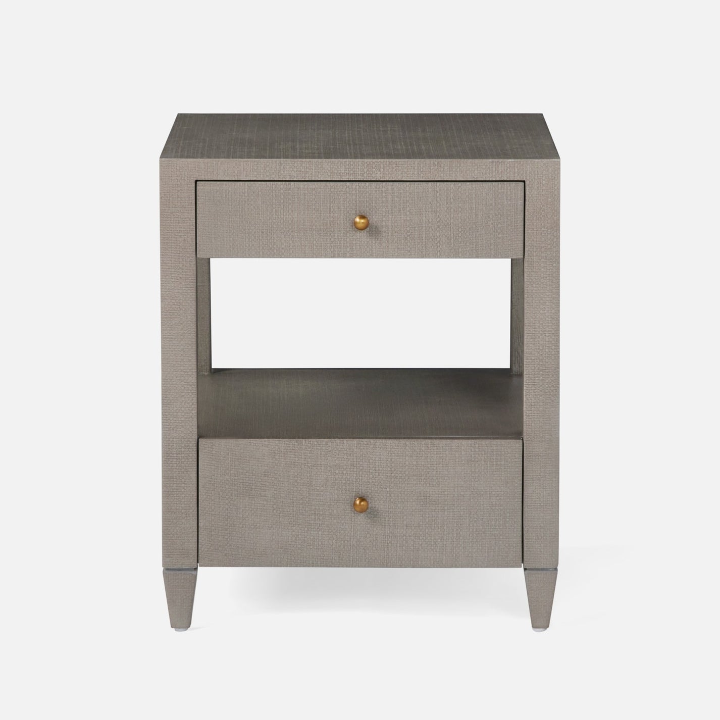 Made Goods Conrad Single Nightstand Seal Faux Raffia multiple options