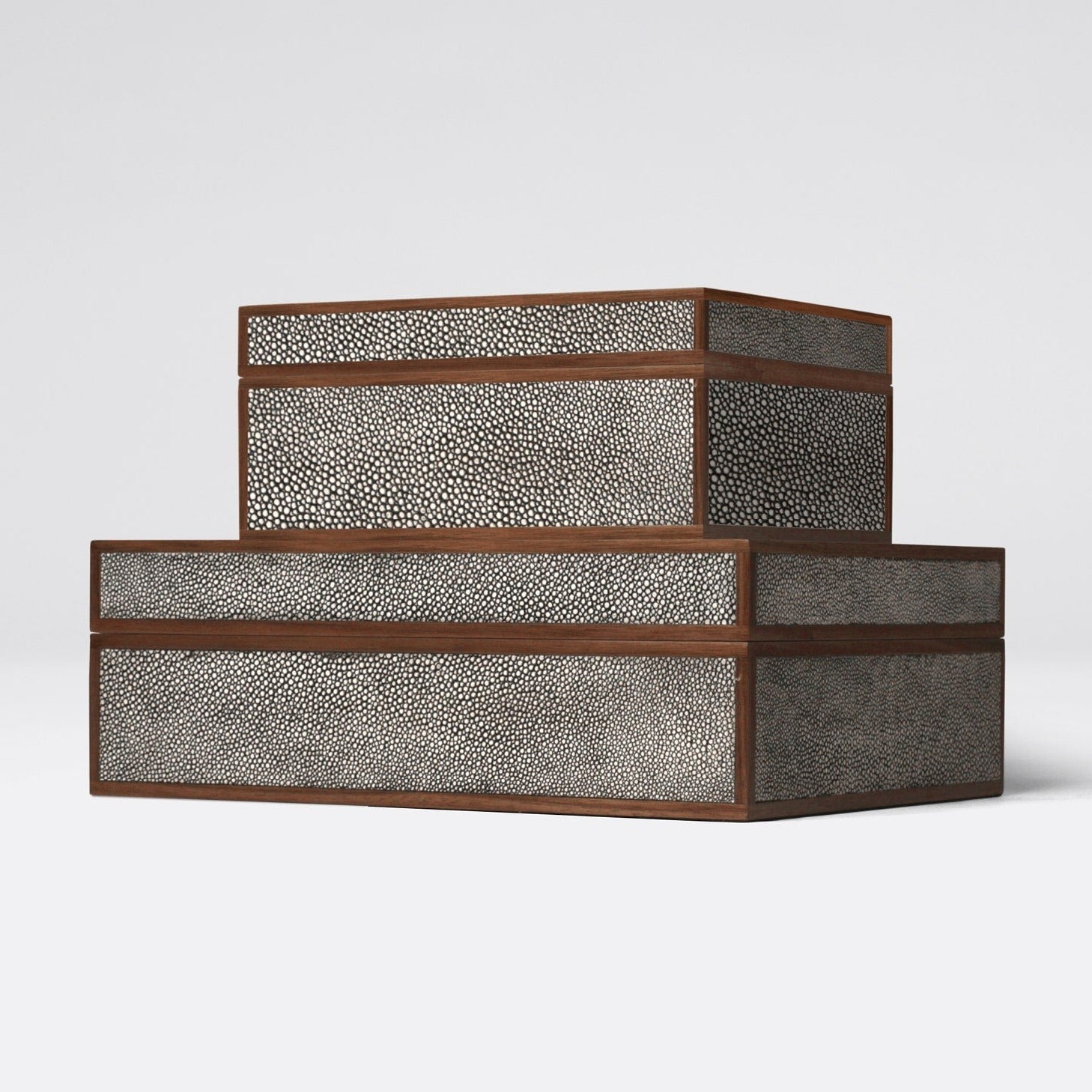 Grey Box Set Made Goods Cooper Box Set Cool Gray Shagreen – CLAYTON GRAY HOME