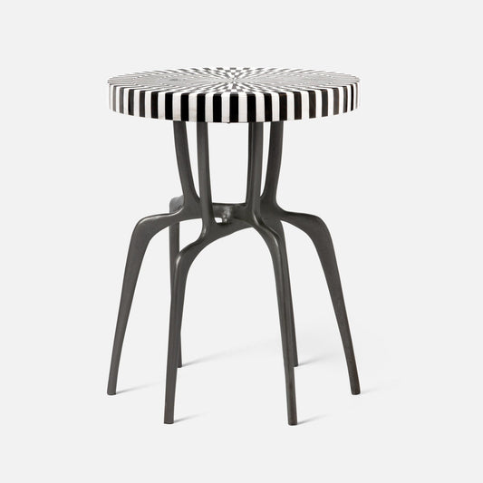 made goods cyrano side table striped