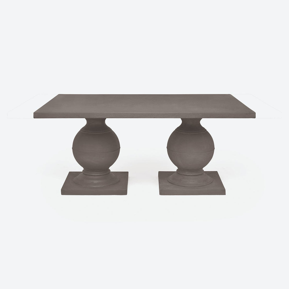 Made Goods Cyril Rectangular Dining Table Midnight Gray Reconstituted ...