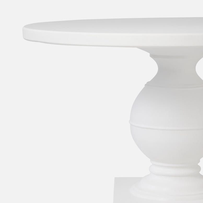 made goods cyril round dining table white side