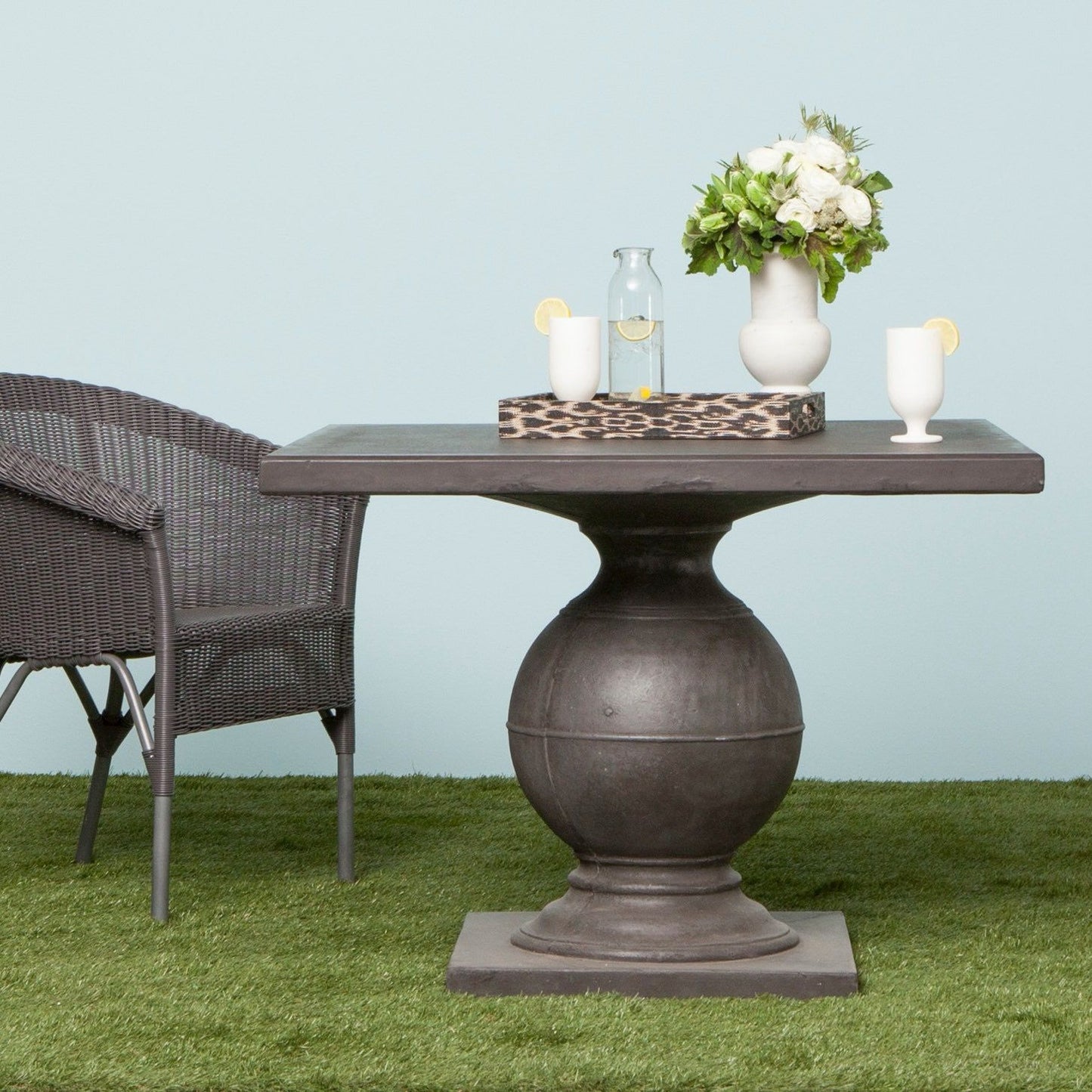 made goods cyril square dining table gray styled