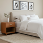 Dante nightstand  bedroom leather