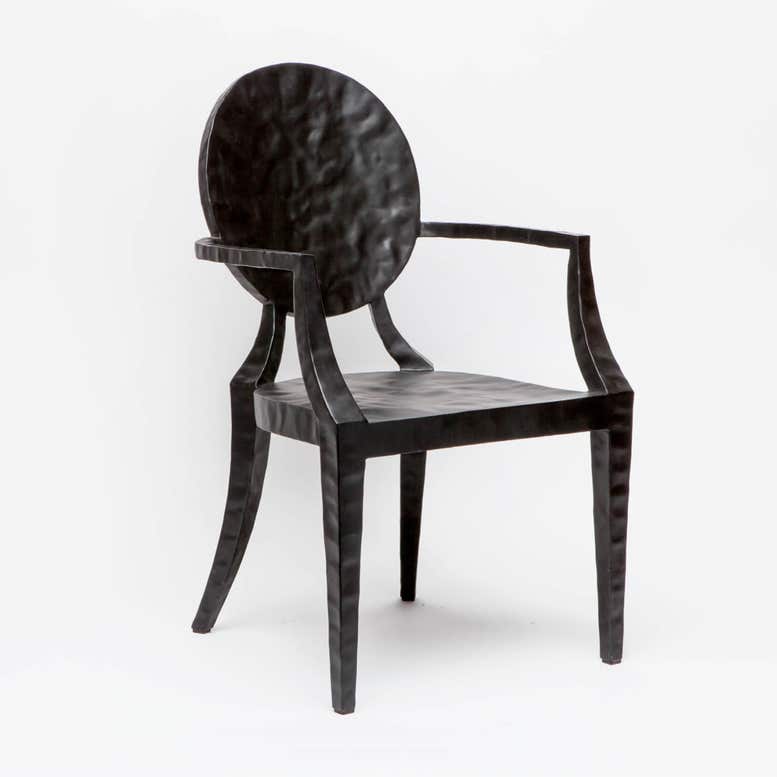 made goods daphne chair black angle