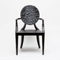 made goods daphne chair black front