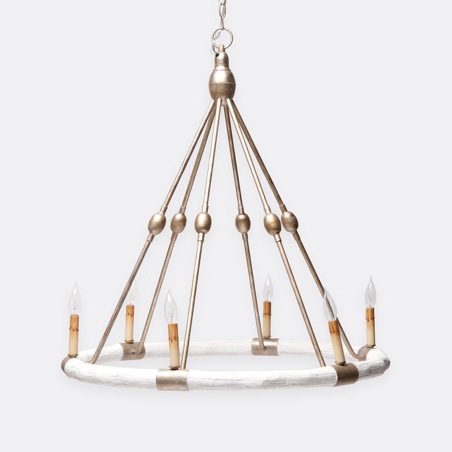 Dean Chandelier White And Silver - multiple options