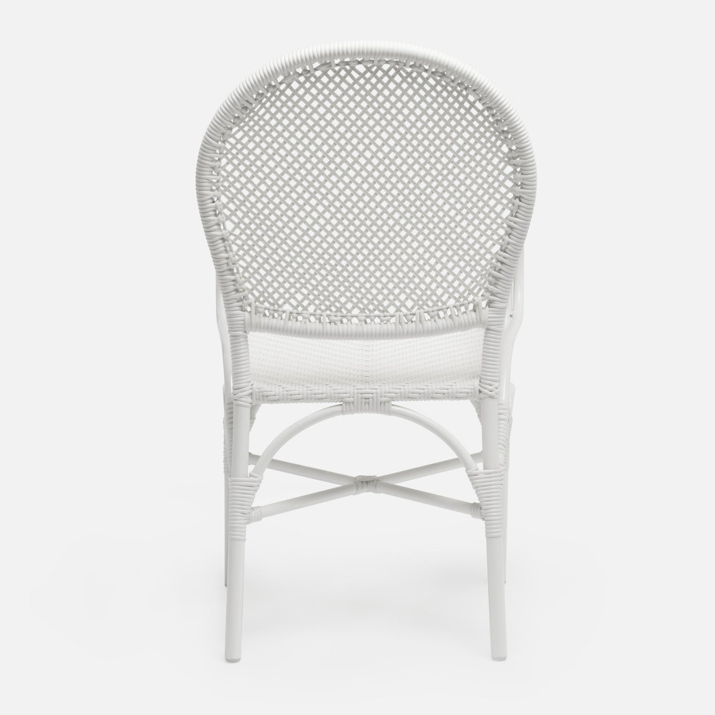 made goods donovan arm chair white back