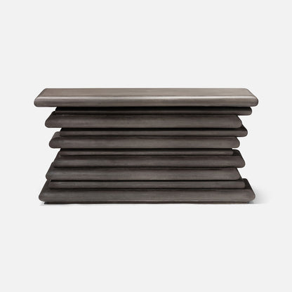 made goods dorsey console midnight gray 60