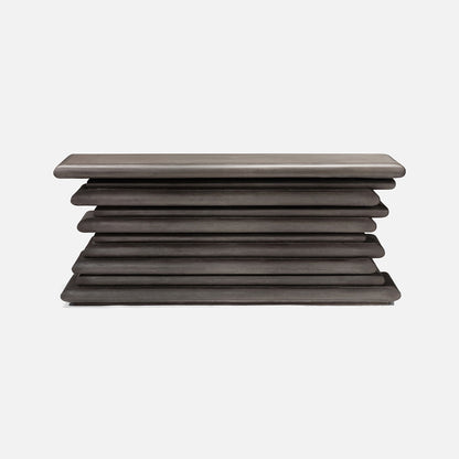 made goods dorsey console midnight gray 72