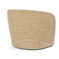 Dunley Swivel Lounge Chair Light Wicker